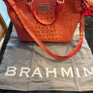 BRAHMIN MINI ASHER HANDBAG WITH DUST BAG